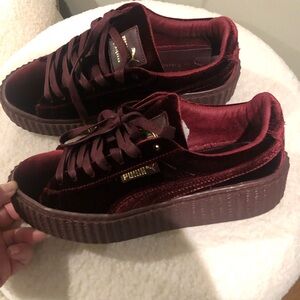 PUMA Women's Burgundy Sneakers